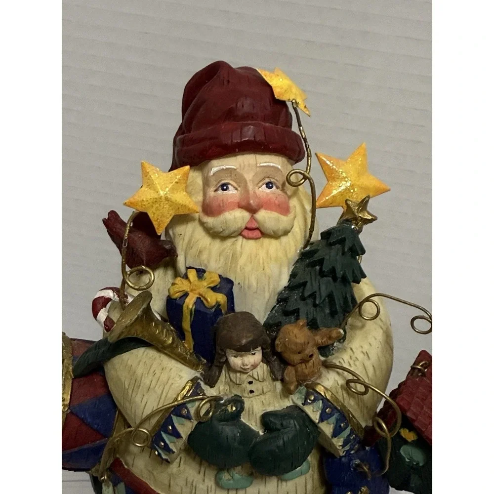Charming Vintage Santa - Classic Christmas Decor‎ With A Minor Flaw